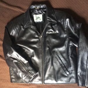 Ladies Black leather “Corvette” jacket